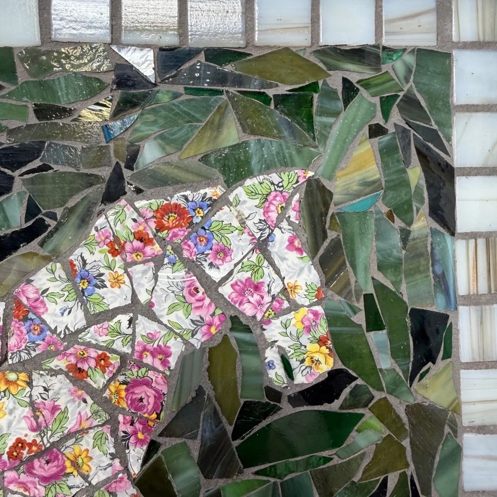 Debby Locke‎ Handcrafted Pisquette Mosaic Horse Tray